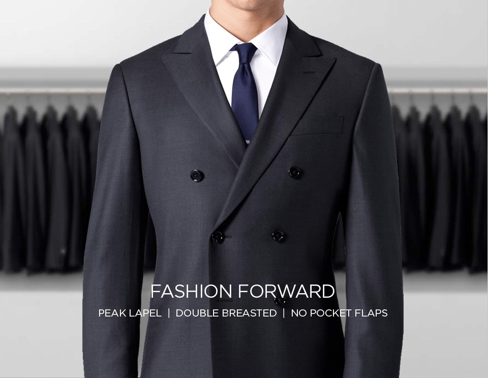 Fashion Forward - Peak Lapel and Double Breasted